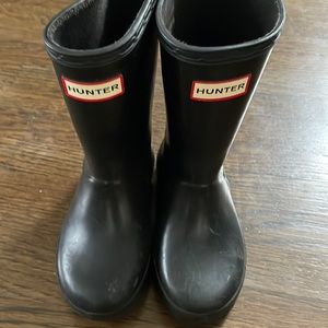 Hunter rain boots 7c toddler